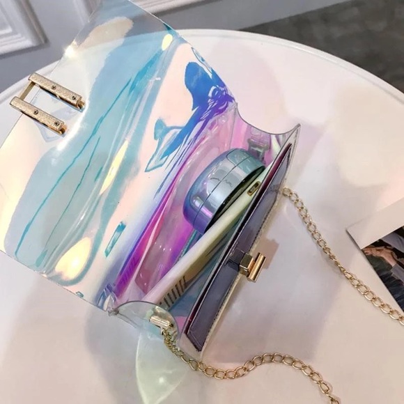 Holographic Iridescent Crossbody Bag - Picture 5 of 7